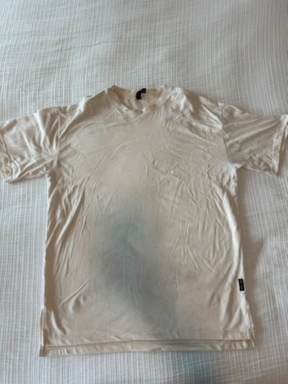 ASRV Core Oversized Training Tee Bone Off-White Men M DSG-0642